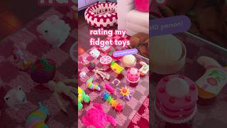 rating my fidget toys as an audhd person! 🌈 #audhd #actuallyautistic #fidget  #autistic