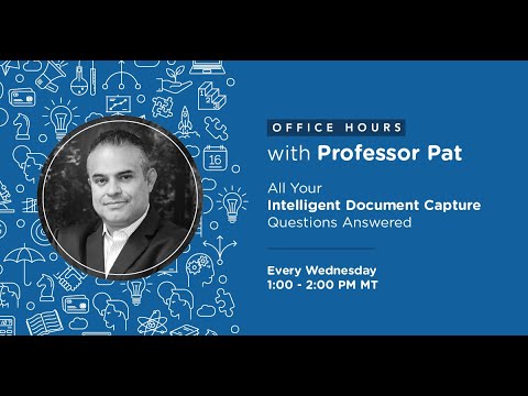 Session Three: Office Hours with Professor Pat