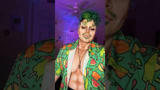 Drag King Make Up Transformation without Silicone Chest Plate #dragking #dragtransformation