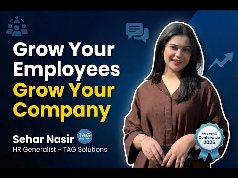 HR Secrets for Job Success | Sehar Nasir - TAG Solutions | AveronX Conference 2025