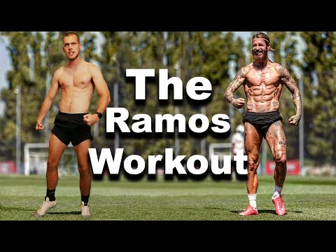Professional Footballers At Home Gym Workout | I Tried Sergio Ramos Soccer Workout (No Equipment)
