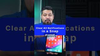Clear All Notifications in a Snap! #iPhoneCleanUp#Notifications #iPhoneTips #TechTricks