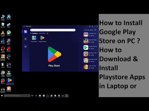 How to Install Google Play Store on PC | How to Download & Install Play Store Apps in Laptop or PC