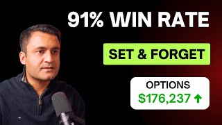 $176,237 LEAPS Options Trading Strategy - 91% Win Rate Without Watching Charts