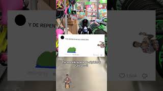 Jugaron en la tienda y los comentarios se salieron de control 🤣  #comedia #humor