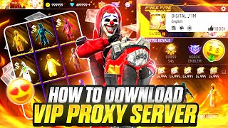 How To Download Proxy Server In Free Fire 💯😱🔥 | Free Fire Proxy Server | Proxy Server Free Fire