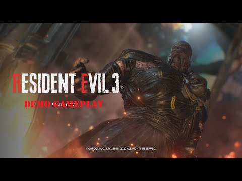 RESIDENT EVIL 3  Raccoon City Demo Gameplay! Warning: Rated M.