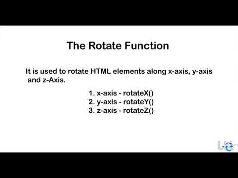40. CSS - Transform Property