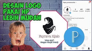 Cara Desain Logo Olshop di Android ~tutorial pixellab~ #1