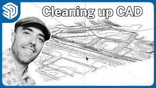 Import and Cleanup CAD Files in SketchUp