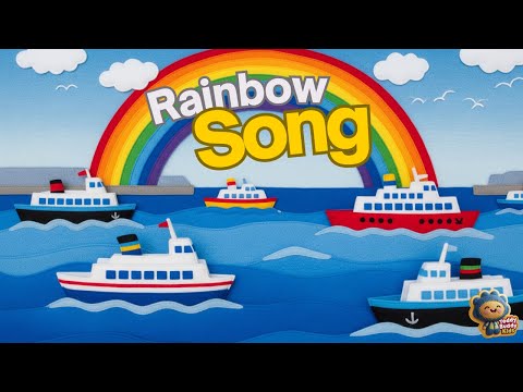 Rainbow Song | Learning Colour | Nursery Rhyme | Kids Song | Toddler Song | Preschool | 3D Animation