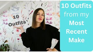 10 Outfits from my most recent make - The Papercut Patterns Solar Tee
