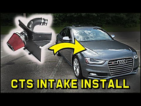 Audi B8/B8.5 S4 3.0T CTS Turbo Intake Install DIY