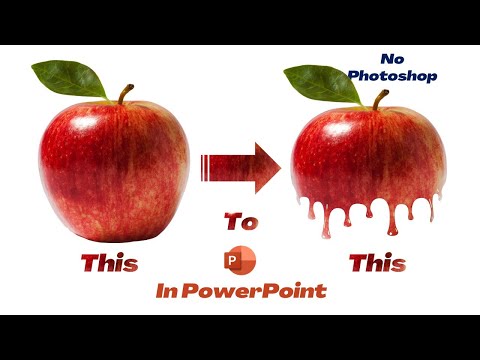 Dripping Effect in PowerPoint 2024