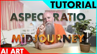 Midjourney aspect ratio & image size in 30 SECONDS | ai art tutorial