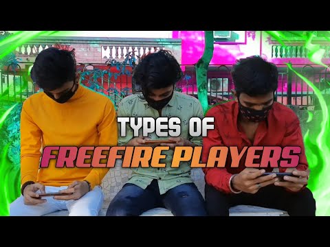 TYPES OF FREEFIRE PLAYERS || VAMPIRE GAMING