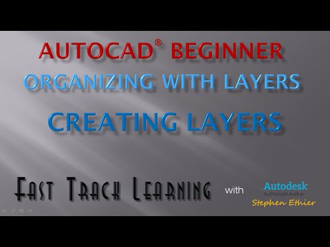AutoCAD 2015 - Creating Layers - FTL Tutorial