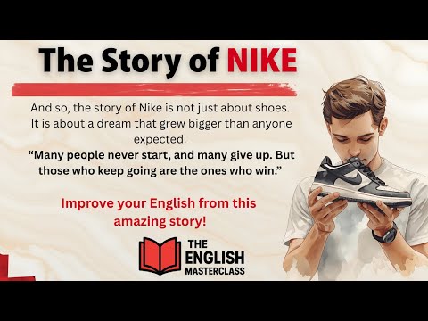 NIKE Success Story | Learn English Through Stories |Shadowing English American accent |Graded Reader