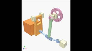 Toggle linkage 1a480p | Mechanisms |Mechanical Engineering | Design Concepts |