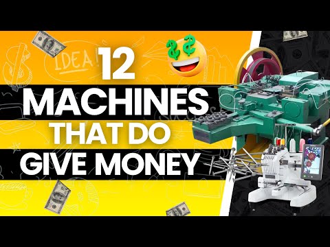 12 PROFITABLE MACHINES YOU CAN BUY ONLINE TO MAKE MONEY IN 2025