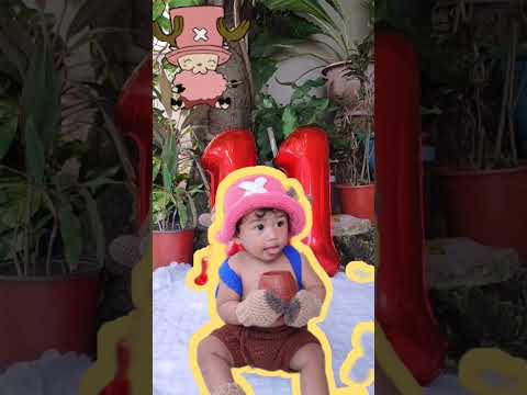CROCHET CHOPPER costume #onepiece #monkeydluffy #chopper #babycostume #monthlymilestone