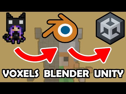 How to Use MagicaVoxel Models in Blender and Unity