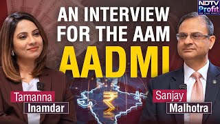 Rupee, Rate Cuts & The RBI: Governor Sanjay Malhotra Unfiltered On NDTV Profit