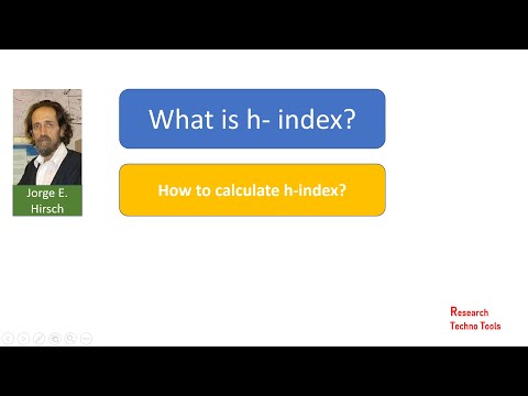 h - index | How to calculate h-index | Merit & Demerits of h-index
