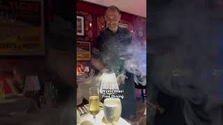 Smoke Bubble on your Juice Drink at Nylos #maui #mauifinedining