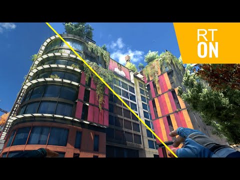 Dying Light 2 - Ray Tracing ON vs OFF Comparison (City Center)