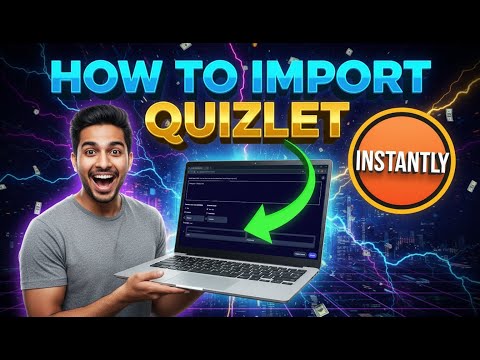 How to Import Flashcards into Quizlet | Bulk Add Study Sets (2026)