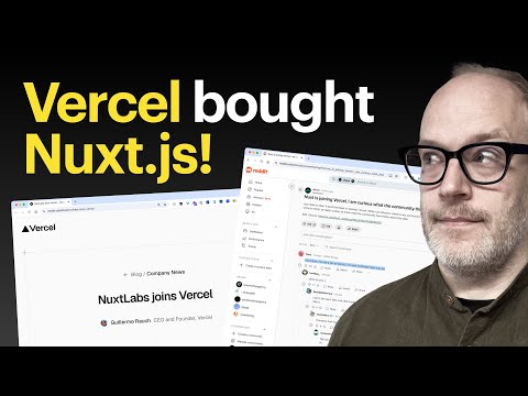 The makers of Nuxt.js now owned by Vercel - here's why!