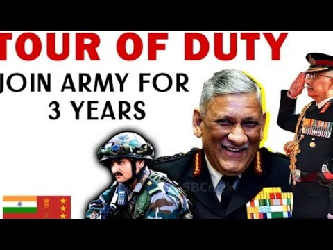 what is tour of duty inidan army  (टूर आोफ ड्युटी क्या है।)