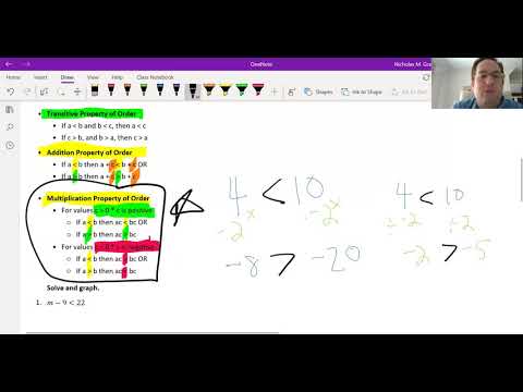 Section 10-2 Solving Inequalities