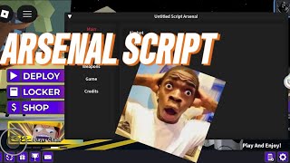 ROBLOX SCRIPT SHOWCASE - ARSENAL