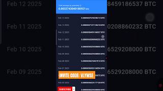 Bitcoin Mining App - Earning 10,384 Sats Daily - CODE: VLYWSE #bitcoinmining #bitcoinminingapp #btc