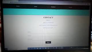 simple web design only using html and css