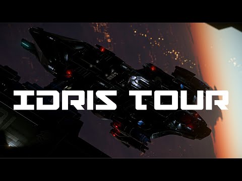 Idris Interior Tour ILW 2954 | Star Citizen 3.23.1 4K Gameplay