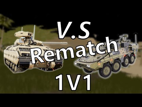 Bradley vs Boxer in a 1v1 Rematch (Roblox War Tycoon)