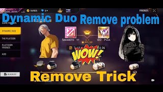 "Dynamic Duo Remove Problem 100%Fixed |Easy Trick You Must Try! Subscribe my channel for more triks