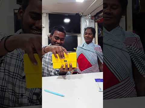 mother's gift ia a blessing. #mobile #unboxing #motherlove #gift #smartphone #reels #tech
