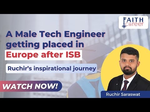 From DevOps Engineer at Standard Chartered Bank to Consultant at Europe- Ruchir's  ISB journey