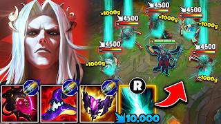Karthus but I gain +500 gold every time I ult (INFINITE MONEY HACK)
