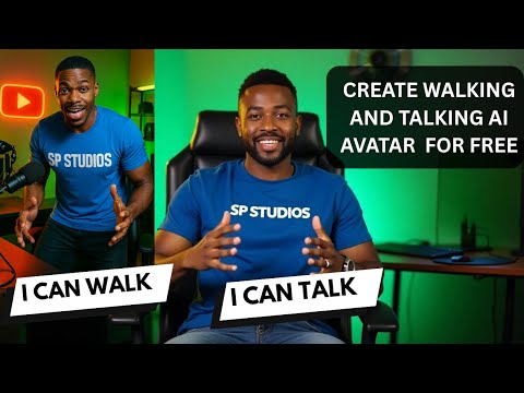 HOW To Create Talking and Walking AI Avatars For Free l Ai Video Generator (Full Tutorial)