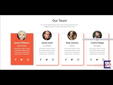 Responsive Cards with Bootstrap 4 and Css