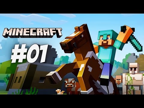 Minecraft hardcore survival series Ep 1