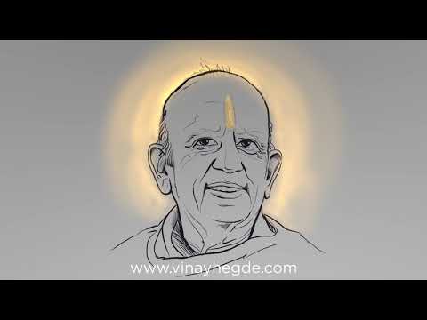 Tilt brush virtual reality sketch Prof S K Ramachandra Rao by Vinay Hegde