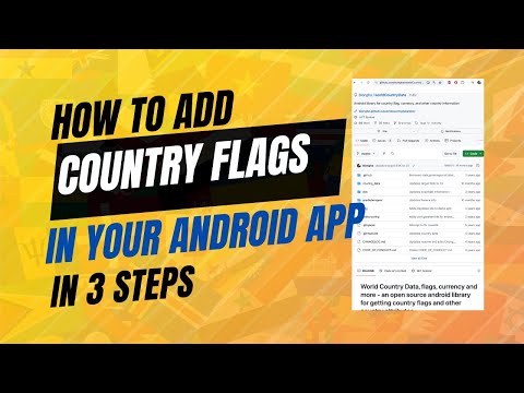 How to add Country Flags to your Android App - Step by Step to adding offline flags to your app