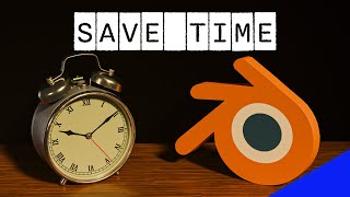 Work faster in Blender.