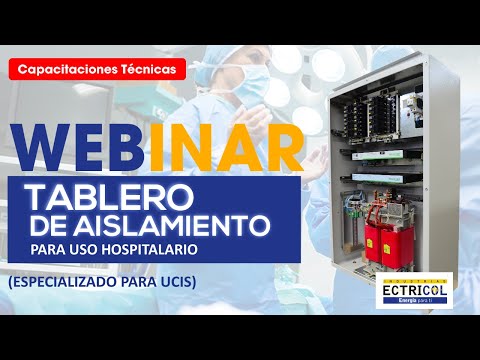 #WEBINAR TABLERO DE AISLAMIENTO PARA USO HOSPITALARIO